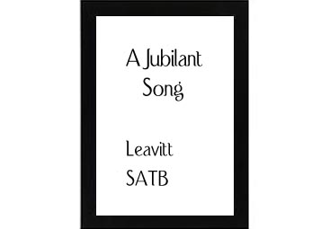 A Jubilant Song Leavitt