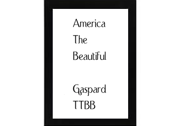 America The Beautiful Gaspard