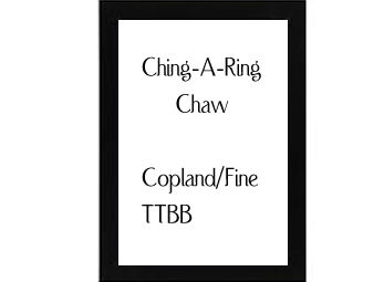 Ching-A-Ring Chaw Copland-Fine
