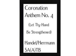 Coronation Anthem No 4 Handel-Herrmann