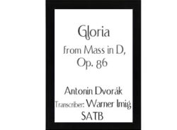 Gloria from Mass in D, Op. 86