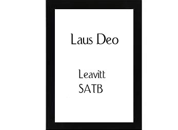 Laus Deo Leavitt