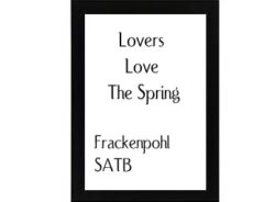 Lovers Love The Spring Frackenpohl