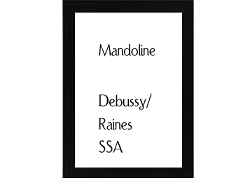 Mandoline Debussy-Raines