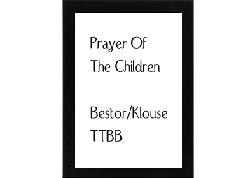 Prayer Of The Children Bestor-Klouse