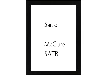 Santo McClure Sample copy