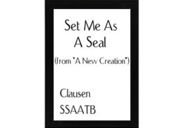 Set Me As A Seal Clausen