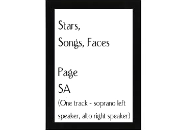 Stars, Songs, Faces Page