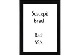Suscepit Israel Bach